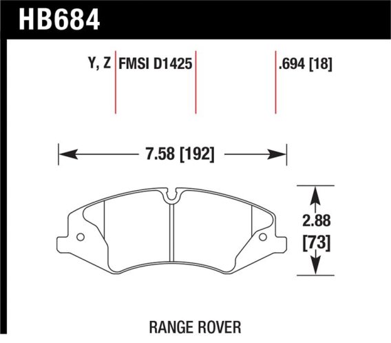 HAWK LTS Brake Pads
