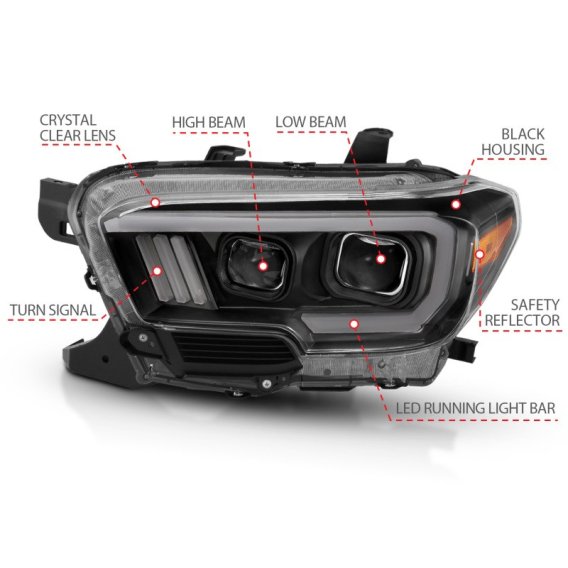 ANZ LED/Projector Headlights