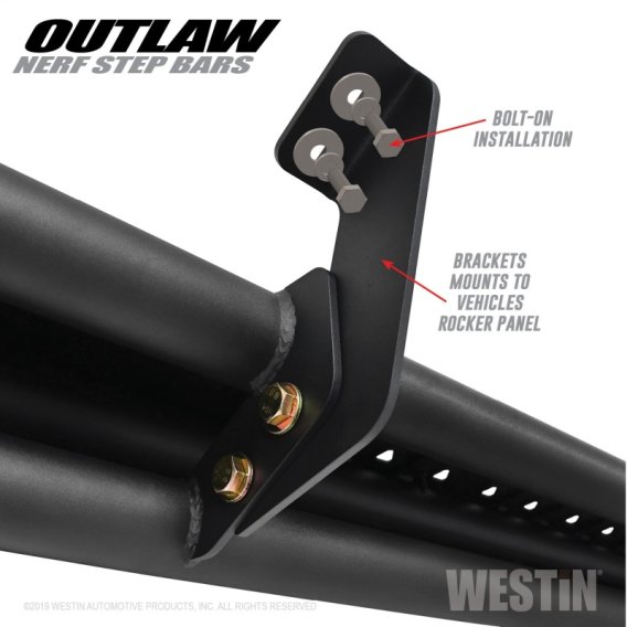 WES Nerf Bars - Outlaw