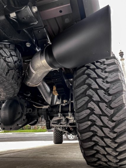 GBE Monster Exhaust Black Tip