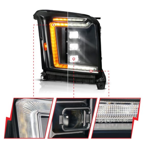 ANZ LED/Projector Headlights