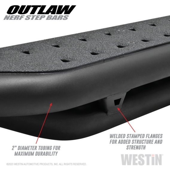 WES Nerf Bars - Outlaw