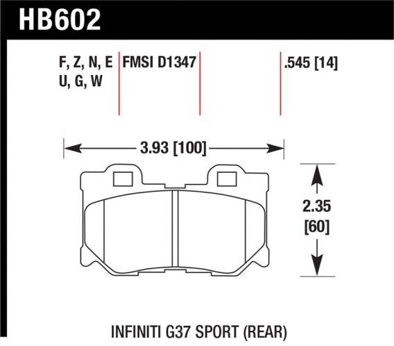 HAWK Ceramic Brake Pad Sets