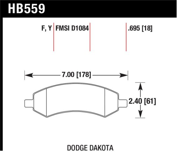 HAWK LTS Brake Pads