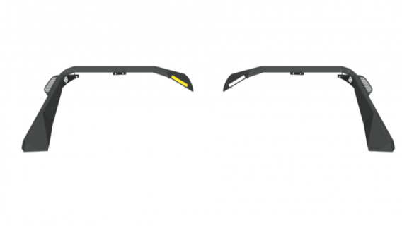 RDA Stealth Rear Fender Flares