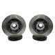 Claw Performance Rotors Front 94-99 Chevrolet/GMC Subruban 1500 2WD 8-Lug 92-00 Suburban 2500 All...