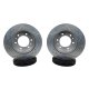 Claw Performance Rotors Front 06-10 Hummer H3 And 09-10 H3T Baer Brakes