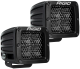 Spot Diffused Midnight Surface Mount Pair D-Series Pro RIGID Industries