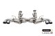3.0 Inch Cat-Back Dual Rear Exit NPP Exhaust System with AFM Simulator and 4.5 Inch Polished Pro-...
