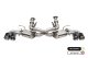 3.0 Inch Cat-Back Dual Rear Exit NPP Exhaust System with AFM Simulator with 4.5 Inch Carbon Fiber...