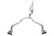 3.5 Inch to 2.75 Inch Dual Rear Exit Cat-Back Exhaust System 21-23 Chevrolet Suburban/GMC Yukon X...