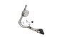 3.0 Inch Front of Tire Exit Catback Exhaust System with Twin 3.5 Inch Pro Series Black Tips 21-25...