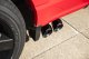3.0 Inch Front of Tire Exit Catback Exhaust System with Twin 3.5 Inch Pro Series Black Tips 21-25...