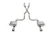 2.75 Inch Dual Rear Exit Cat-Back Exhaust System with Single 4.5 Inch Polished Pro Series Tips Sp...
