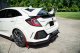 3.0 Inch Front Pipe-Back Tri Straight Black Tips 2017-2021 Honda Civic Type-R FK8 Corsa Performan...