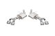 3 Inch Axle-Back Exhaust with Dual Mode Active Exhaust; Dual Rear Exit with Twin 4.5 Inch Pro Ser...
