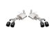 3 Inch Axle-Back Exhaust with Dual Mode Active Exhaust; Dual Rear Exit with Twin 4.5 Inch CarbonB...