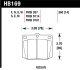 HAWK HP+ Brake Pad Sets