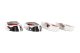 Jeep JK Interior Door Handle Bezels 4 Pieces 07-10 Wrangler JK Polished Silver Kentrol