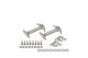 Jeep CJ/YJ Hood Catch Pair 55-95 CJ and Wrangler YJ Polished Silver Kentrol
