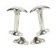 Jeep CJ/YJ Hood Catch Pair 55-95 CJ and Wrangler YJ Polished Silver Kentrol