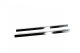 Jeep CJ7 Entry Guards Pair 76-95 CJ7 Wrangler YJ Polished Silver Kentrol
