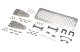 Jeep CJ/YJ Hood Kit 78-95 CJ and Wrangler YJ Polished Silver Kentrol
