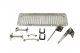 Jeep CJ/YJ Hood Kit 78-95 CJ and Wrangler YJ Polished Silver Kentrol
