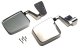 Jeep YJ/TJ Mirror Kit Pair 88-06 Wrangler YJ/TJ Polished Silver Kentrol