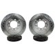 Claw Performance Rotors Rear 98-07 Toyota Land Cruiser And 98-07 Lexus Lx470 Baer Brakes