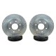 Claw Performance Rotors Front 04-03/05 Infiniti Qx56 And 04-02/05 Nnissan Armada And Titan Baer B...