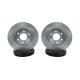 Claw Performance Rotors Front 05-19 Nissan Frontier 2WD 4Cyl And 09-12 Suzuki Equator 2.5L Baer B...