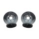 Claw Performance Rotors Front 05-15 Toyota Tacoma W/5-Lug Baer Brakes