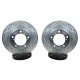 Claw Performance Rotors Front 07-21 Toyota Tundra 16-21 Toyota Land Cruiser 08-22 Sequoia 16-21 L...