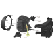 Toyota Fog Mount Kit For 10-20 Tundra/4Runner 16-20 Tacoma With 1 Set 360-Series 4.0 Inch SAE Whi...