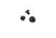 Bushwacker 100034-01 Pocket Style Fender Flares Bolt Kit; Black Stainless Steel for 1970-2022 Uni...