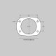 SS4 Plus Brake System Rear 60-69 Lincoln Continental OE Rear Axle (5X5.00 Inch BC) Silver Baer Br...
