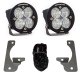 Jeep JK Squadron-R Pro Fog Pocket Light Kit Premium Bumper (Clear)-Jeep 2007-09 Wrangler JK Baja ...