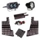 Sur-Ron S2 Pro IR /S1 White Headlight Kit (Multi Pattern 940nm Clear/IR) For 18-24 Sur-ron Light ...
