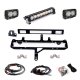 Toyota S8 10 inch Light Bar S2 Pro Grille Conversion Light Kit 2024-On Toyota Tacoma Clear Baja D...
