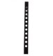 Jeep CJ 54 Inch Front Bumper with holes 45-86 CJ Powdercoat Black Kentrol
