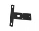 Jeep CJ License Plate Bracket 76-86 CJ Powdercoat Black Kentrol