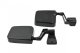 Jeep YJ/TJ Mirror Kit Pair 88-06 Wrangler YJ/TJ Powdercoat Black Kentrol