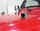 Jeep TJ/JK Windshield Tie Down Kit 97-14 Wrangler TJ/JK Powdercoat Black Kentrol