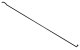 Jeep TJ Hood Prop Rod 97-06 Wrangler TJ Powdercoat Black Kentrol
