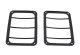 Jeep JK Taillight Guard Pair 07-18 Wrangler JK Powdercoat Black Kentrol