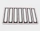 Jeep JK Hood Vent 07-18 Wrangler JK Powdercoat Black Kentrol