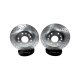 Claw Performance Rotors Rear Various 06-23 Dodge Charger And Magnum Applications Baer Brakes