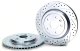 Claw Performance Rotors Rear 08-14 Cadillac CTS W/345Mm Front And 339Mm Rear Rotors And 11-17 Che...