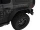 Bushwacker 10100-07 Black Jeep Flat Style Textured Finish Rear Fender Flares for 2018 -2023 Jeep ...